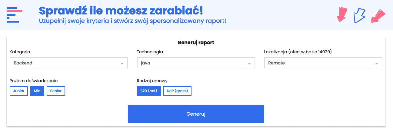 MySalary – narzędzie do personalizowanych raportów z rynku pracy